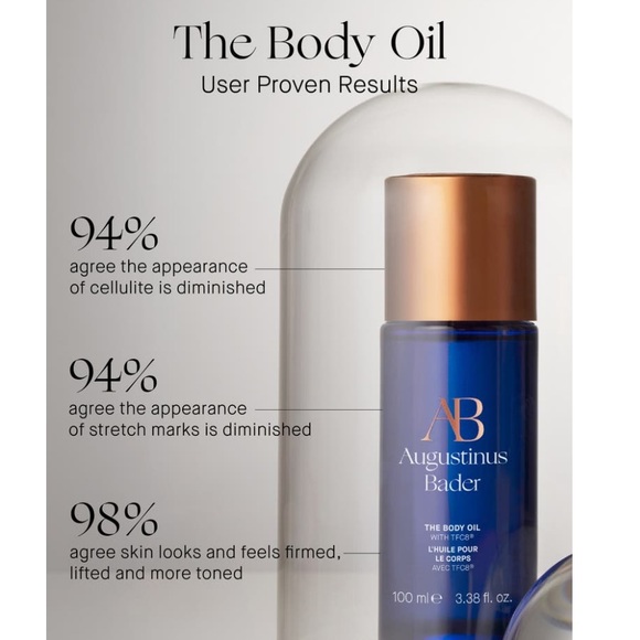 ONLY 1! Augustinus Bader The Body Oil with TFC8 🦵🏼NEW Full Size Lightweight - Picture 4 of 6